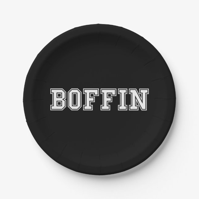 BOFFIN PAPER PLATES (Front)