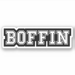 BOFFIN STICKER