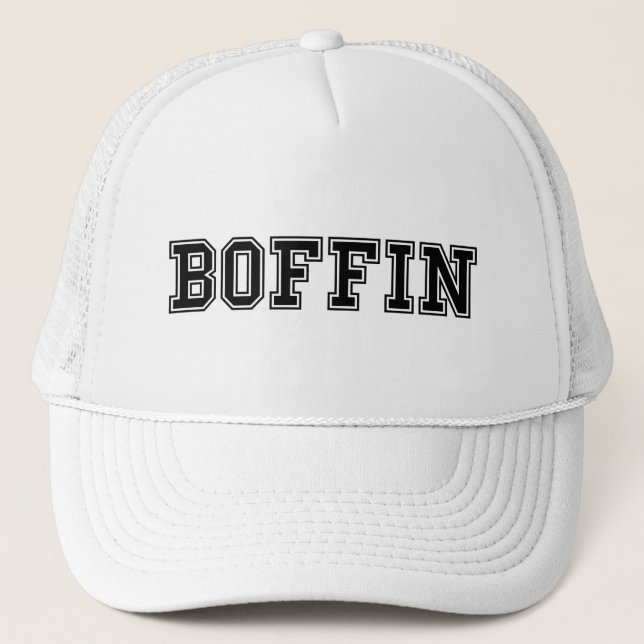 BOFFIN TRUCKER HAT (Front)