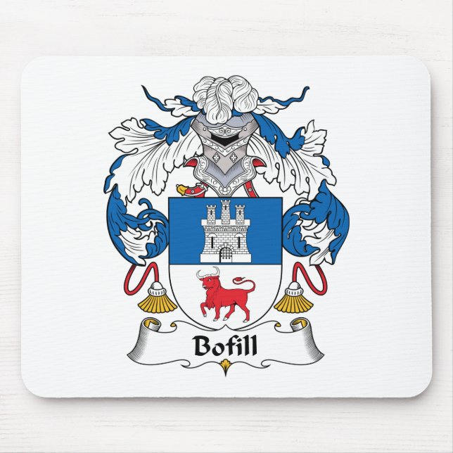 Bofill Family Crest Mouse Pad (Front)