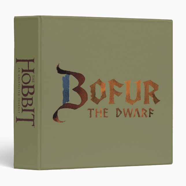 Bofur Name Binder (Front/Spine)