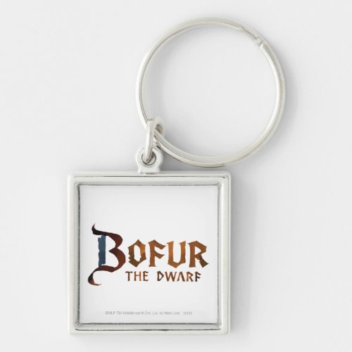 Bofur Name Keychain