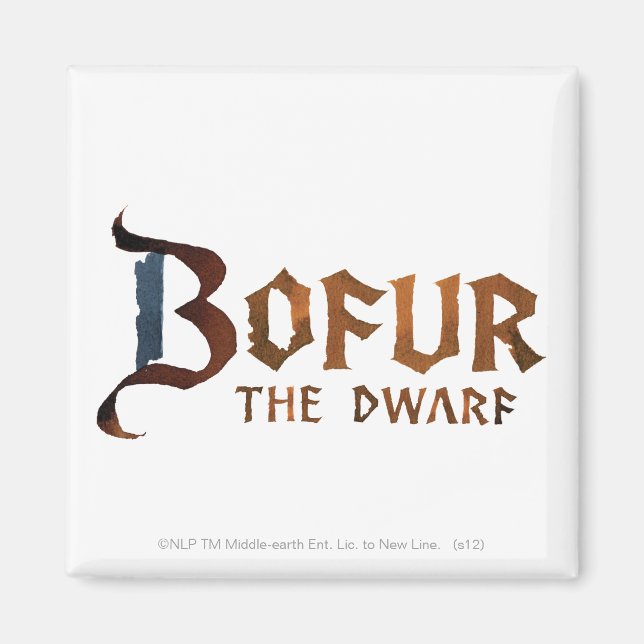 Bofur Name Magnet (Front)