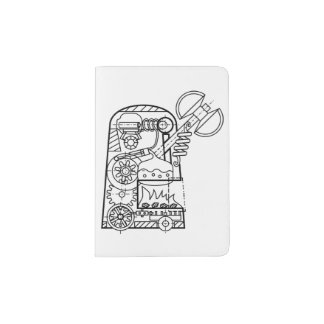 Bog "Golem with Sekira" Passport Case