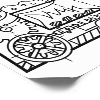 BoG "Golem with Sekira" Temporary Tatoo Temporary Tattoos