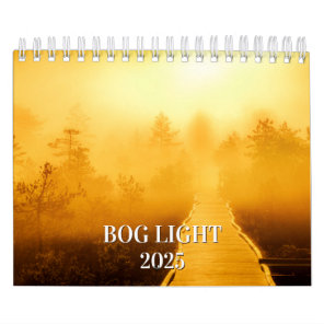 Bog Light Estonian Bogs 2025 Calendar