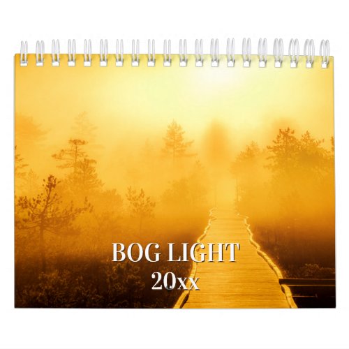 Bog Light Estonian Bogs  Calendar