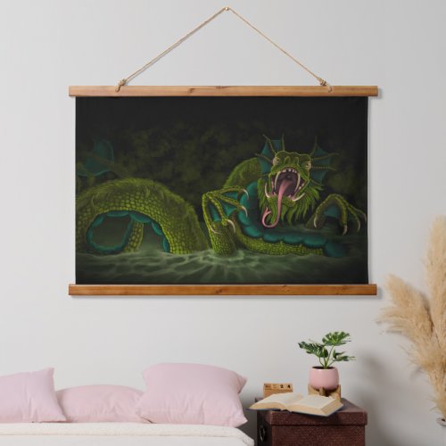 Bog Serpent Hanging Tapestry