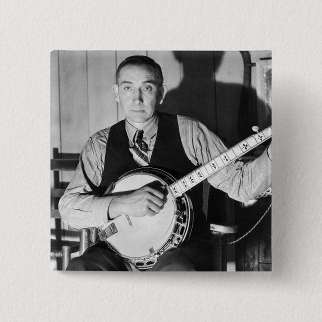 Bog Trotters Band, 1930s Button (Front)