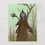 Bog Witch - Scary Art Card<br><div class="desc">Tartography by Shawna Mac</div>