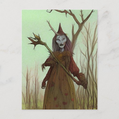 Bog Witch _ Scary Art Card