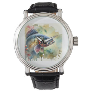 Boga fish 280924AREF115 - Watercolor Watch