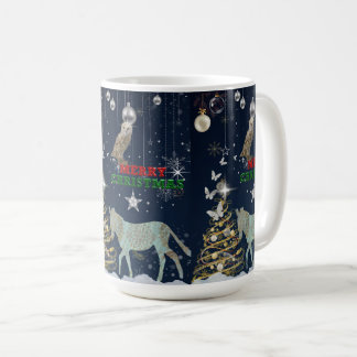 Boganhues Fantasy Print Christmas Sticker Coffee Mug