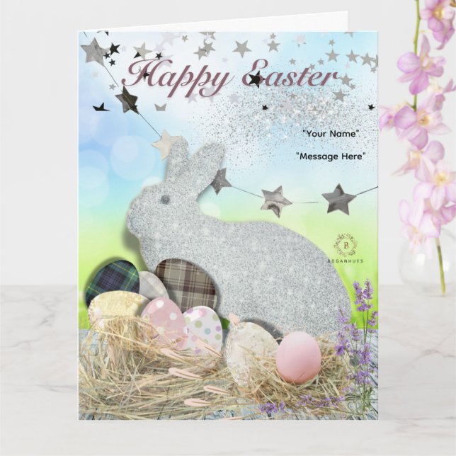 Boganhues Print  Card (Orchid)