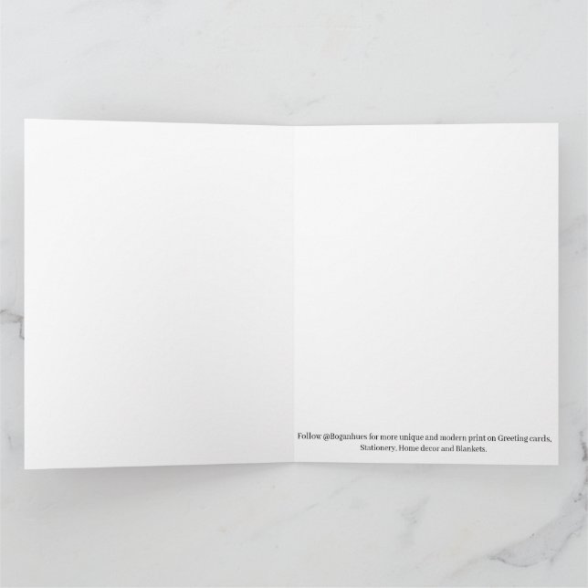 Boganhues Unique Print Card (Inside)