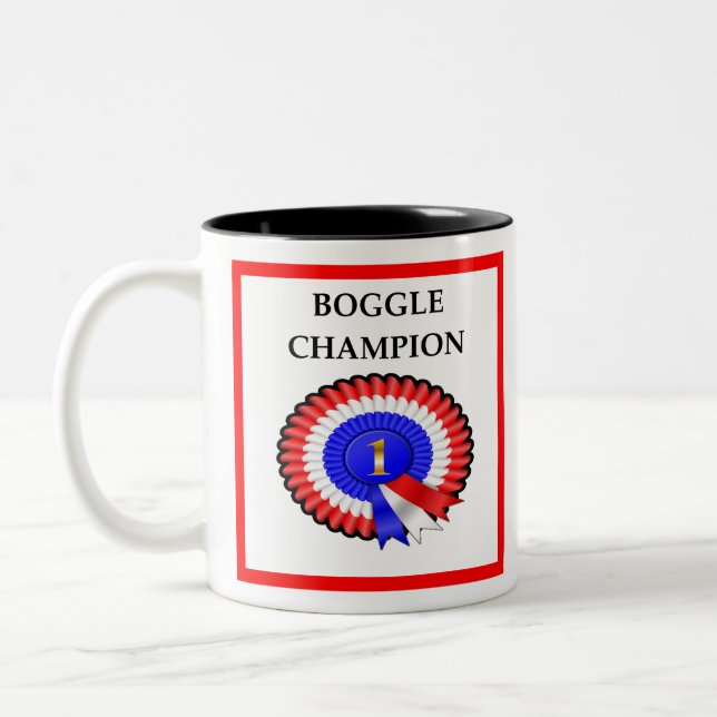 BOGGLE Two-Tone COFFEE MUG (Left)