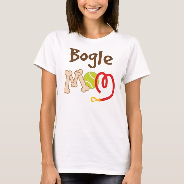 Bogle Dog Breed Mom Gift T-Shirt (Front)