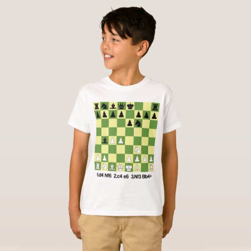 Bogo_Indian Defense Chess Openings Shirt Chess Gif