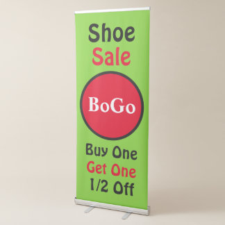  BoGo  Retractable Banner