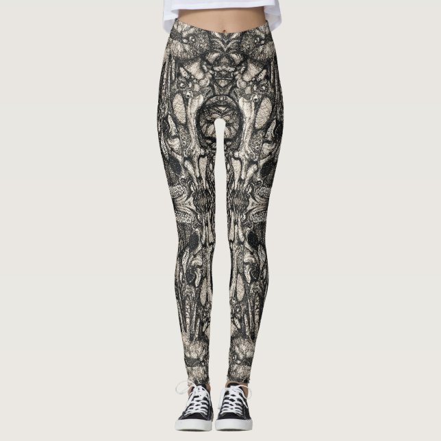 BOGOMIL'S OSSUARY LEGGINGS (Front)