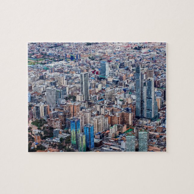 Bogotá, Colombia, Cityscape Jigsaw Puzzle (Horizontal)