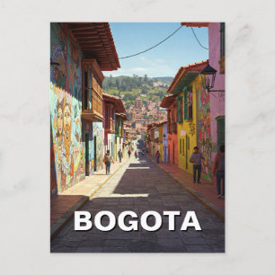 Bogota Colombia La Candelaria Bogotá Postcard