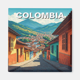 Bogota Colombia La Candelaria Magnet
