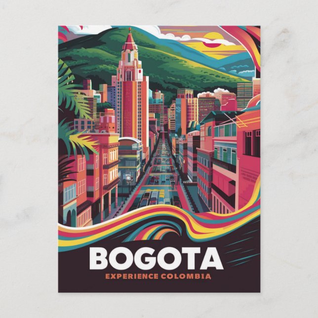 Bogota, Colombia Postcard (Front)