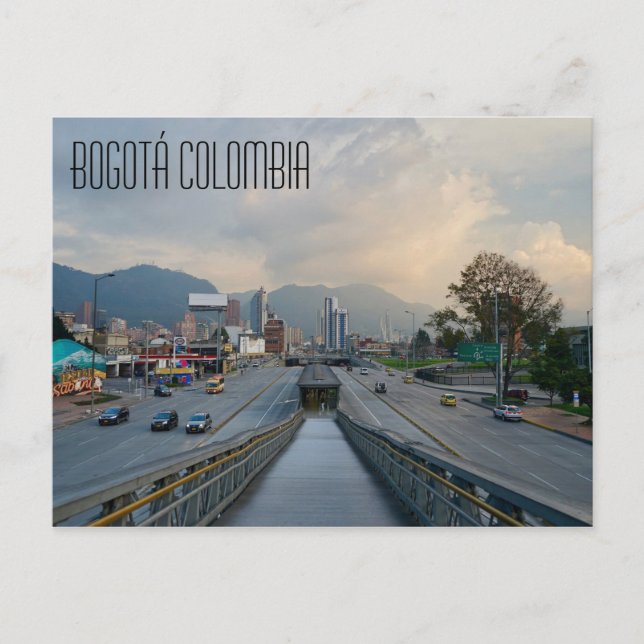 Bogotá Colombia Postcard (Front)