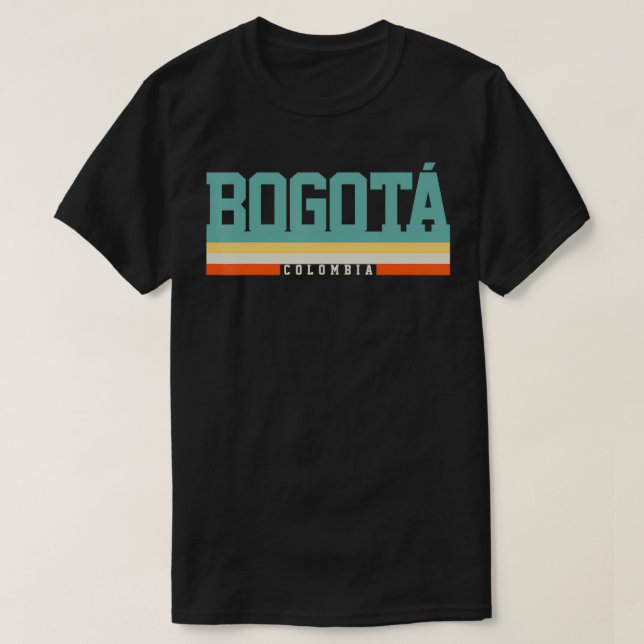 Bogota Columbia  T-Shirt (Design Front)