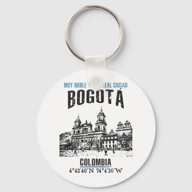 Bogotá Keychain (Front)