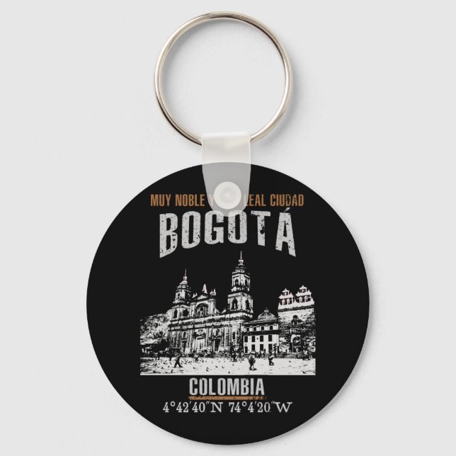 Bogotá Keychain (Front)