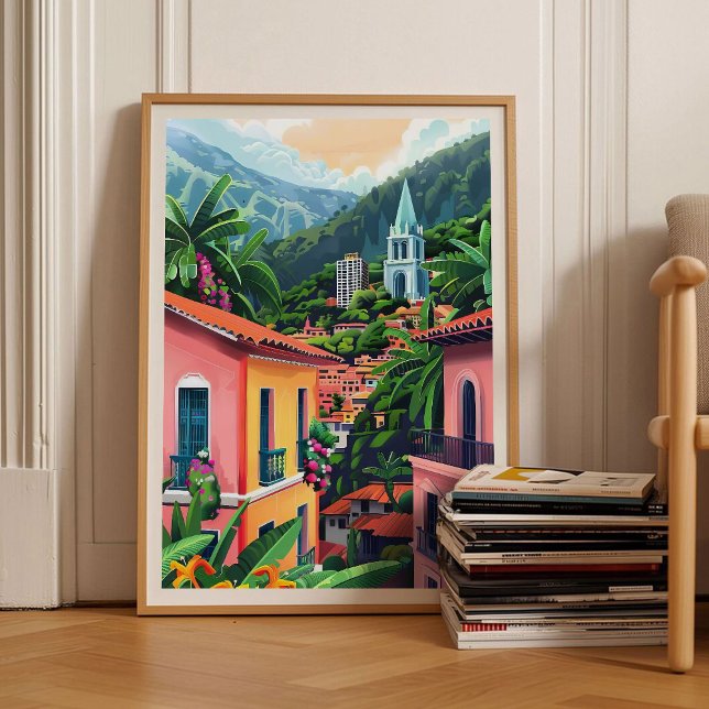 Bogota Print Colombia Illustration Bogota Travel  (Creator Uploaded)