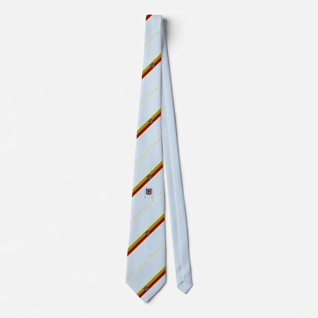Bogotà stripes flag neck tie (Front)