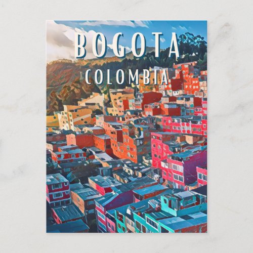 Bogota Vibrant capital of Colombia Postcard