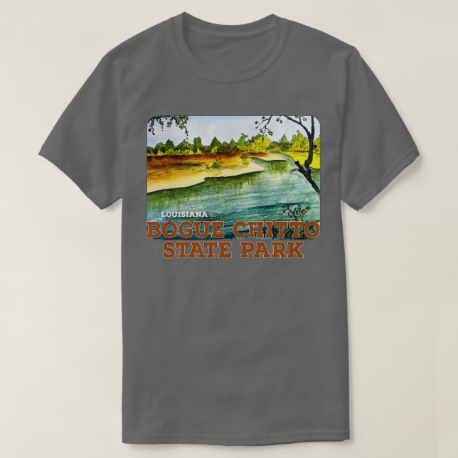 Bogue Chitto State Park Louisiana TShirt (Design Front)