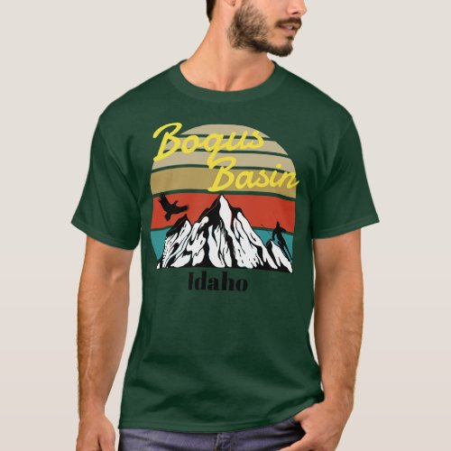 Bogus Basin ski Idaho T_Shirt