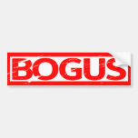 Bogus Stamp Bumper Sticker