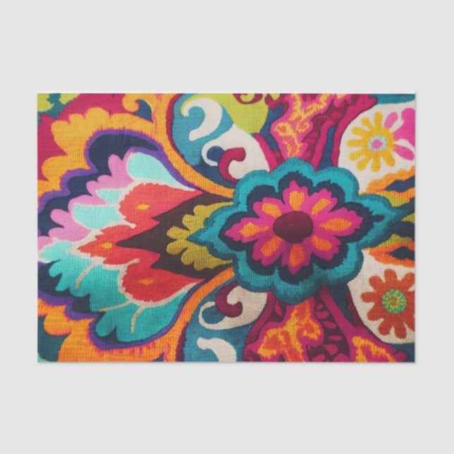 BOHEMIA 4 dazzling boho-style decoupage paper (Front)