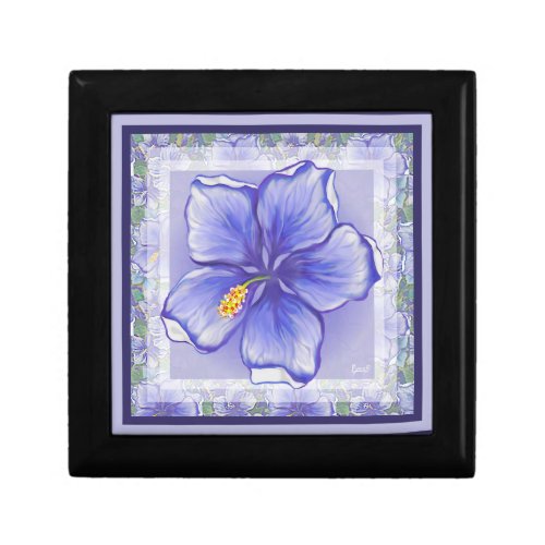 Bohemia blue Hibiscus Gift Box