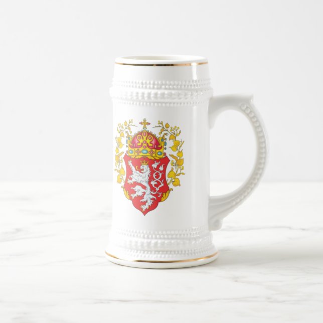 Bohemia Coat of Arms Beer Stein (Right)