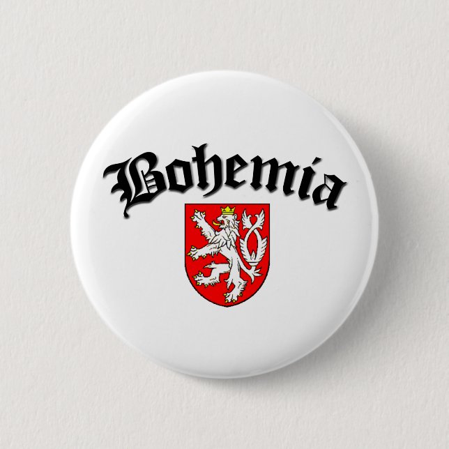 Bohemia Flag 2 Button (Front)