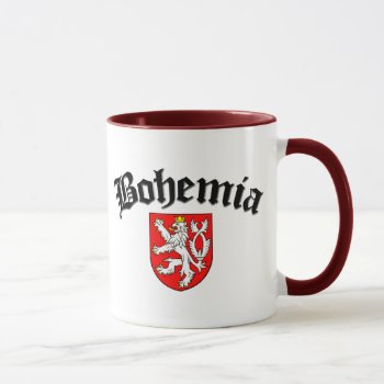 Bohemia Flag 2 Mug by worldshop at Zazzle