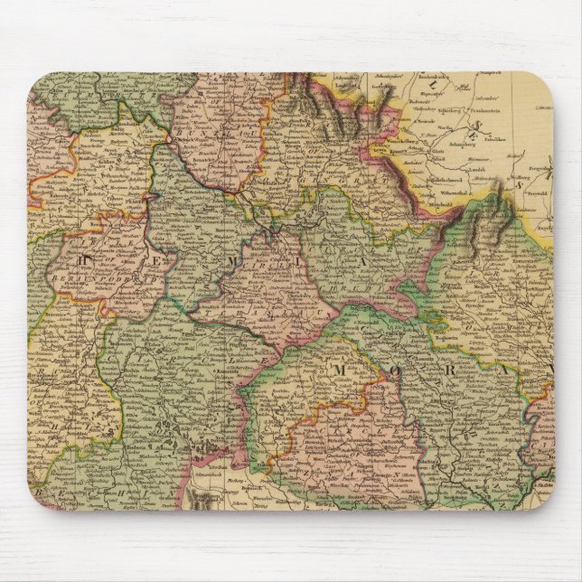 Bohemia, Moravia Mouse Pad (Front)