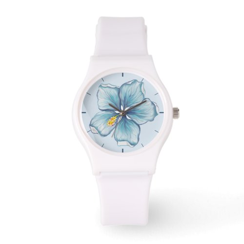 Bohemia turquoise Hibiscus Watch