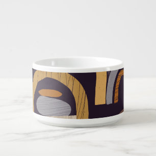 Bohemian Abstract: Minimalist Vintage Charm. Bowl