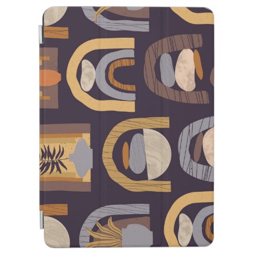 Bohemian Abstract Minimalist Vintage Charm iPad Air Cover