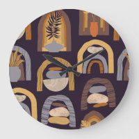 Bohemian Abstract: Minimalist Vintage Charm.