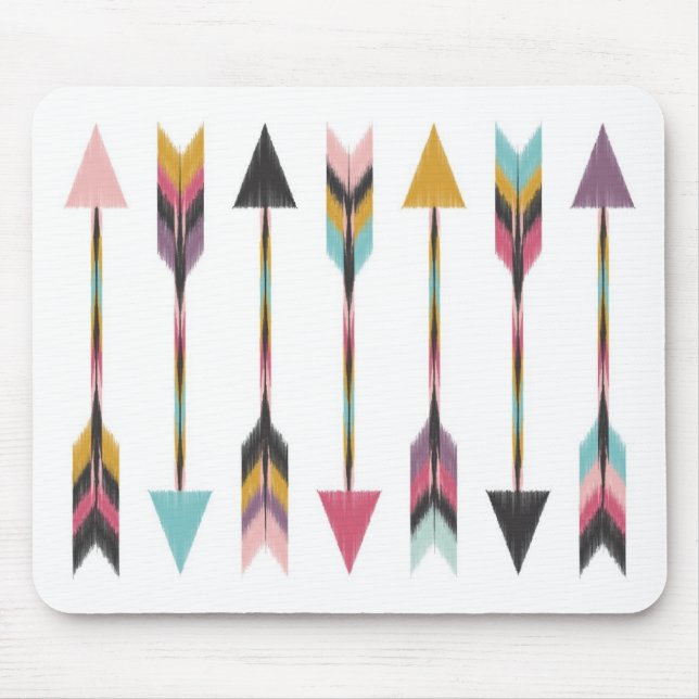 Bohemian Arrows Mouse Pad (Front)