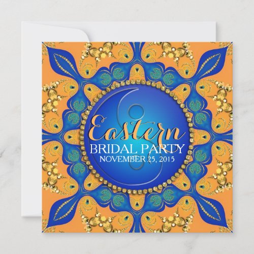 Bohemian Balance Bridal Shower Party Invitation